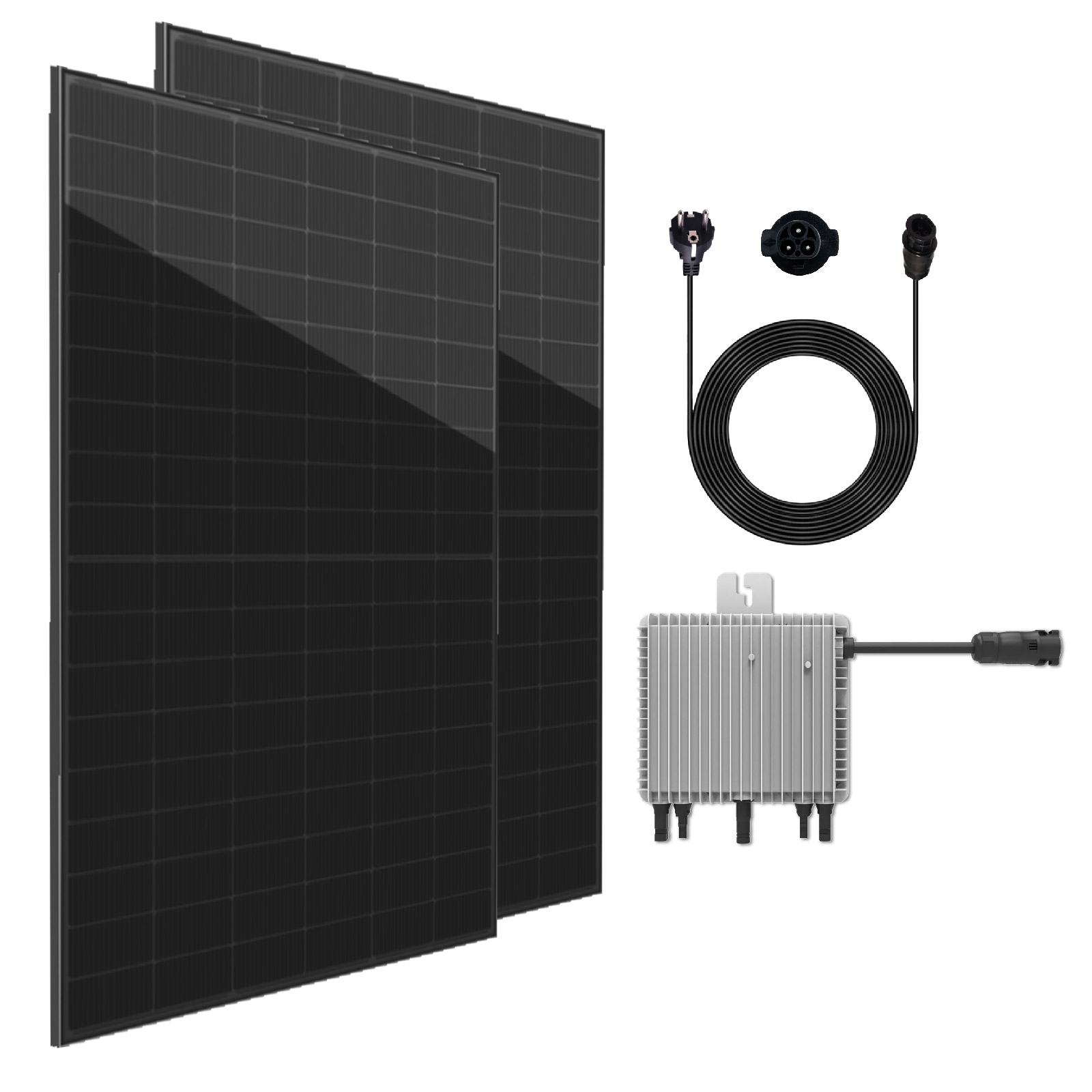 Kompletná sada balkónovej elektrocentrály 820W s invertorom Deye WIFI 800W